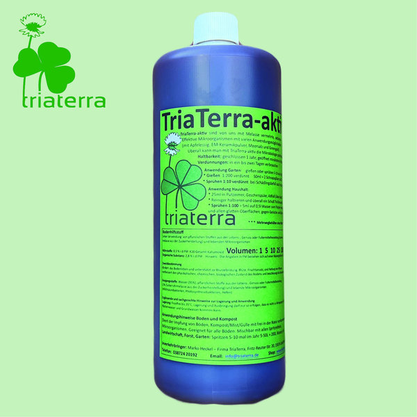 TriaTerra-aktiv 1-Liter-Flasche